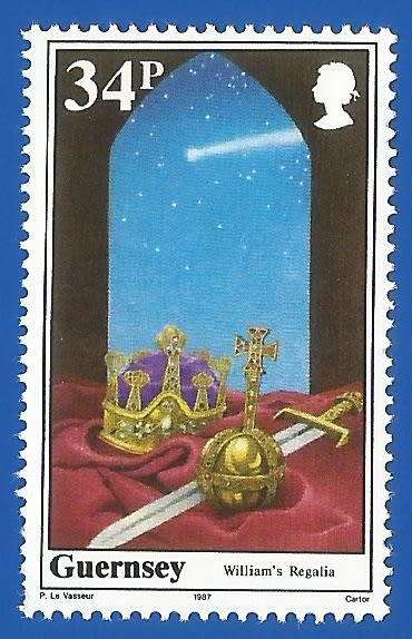 Guernsey 1987 The 900th Anniversary of the Death of Wilhelm the Conqueror-MNH-Thematic-Famous Person