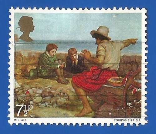 Jersey 1971 Paintings -7½p-Used-Thematic-Art-Painting