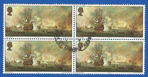 Jersey 1974 Paintings -Used-Thematic-Art-Painting-Ships