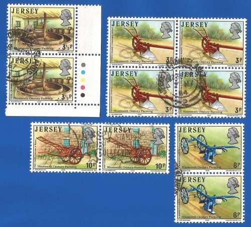 Jersey 1975 The 19th Century Farming -Used-Thematic-Farming