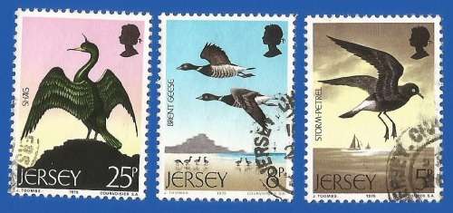 Jersey 1975 Seabirds -Used-Thematic-Fauna-Birds