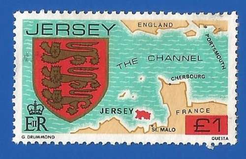 Jersey 1982 Definitive Issue -Used-Thematic-Symbol-Places of Interest