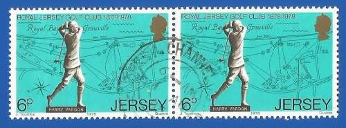 Jersey 1978 The 100th Anniversary of the Royal Jersey Go-Used-Thematic-Places of Interest-Sport-Golf