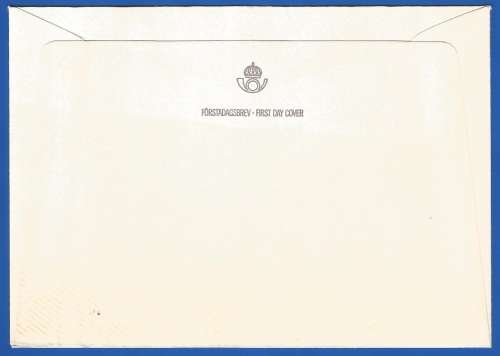 Sweden-1980 New values -Cover-FDC-Cancel-Thematic-Famous Person