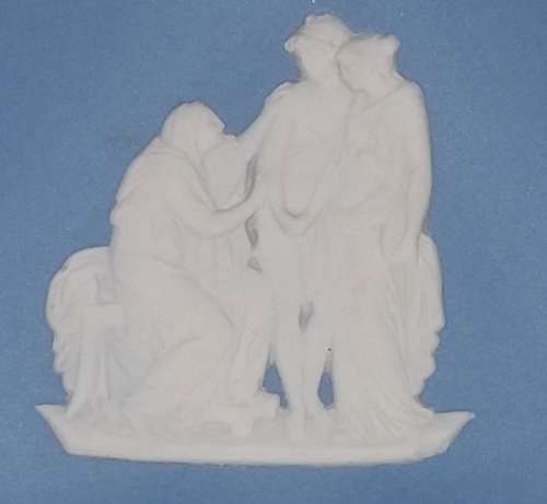 Blue jasper ware Wedgwood-Made In England-Ashtray