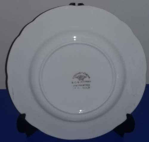 Oriental-Saucer-Coronet China-B.C.R. Pottery