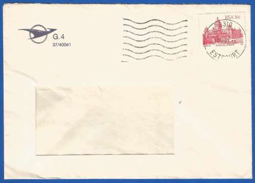 RSA-Domestic Mail-Cover-Cancel-Thematic-Buildings-Places of Interest