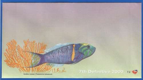RSA-Unserviced FDC-Cover-No7.2-Thematic-Fauna-Fish