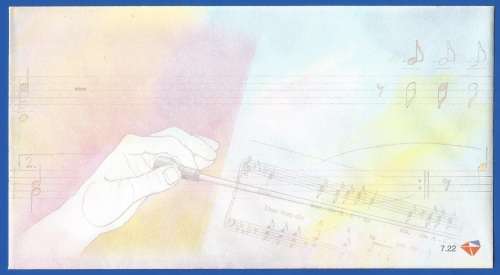 RSA-Unserviced FDC-Cover-No7.22-Thematic-Music