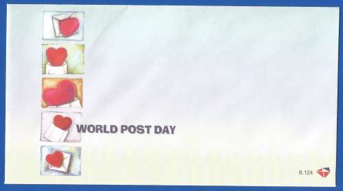RSA-Unserviced FDC-Cover-No6.124-Thematic-letters
