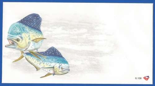 RSA-Unserviced FDC-Cover-No6.108-Thematic-Fauna-Fish