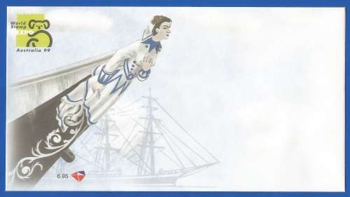 RSA-Unserviced FDC-Cover-No6.95-Thematic-Symbol-Transport-Ship