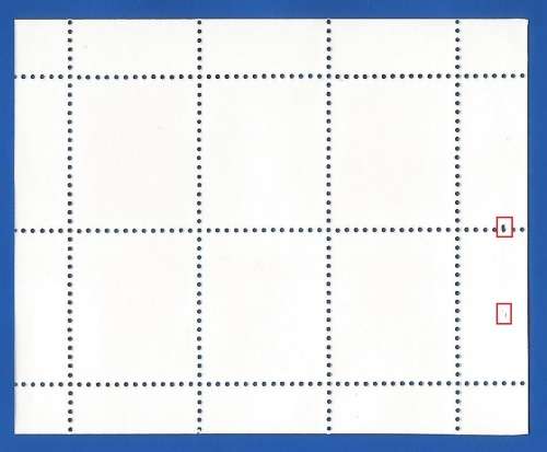 Jersey-MNH-1981-1p-Booklet Pane-Thematic-Symbol