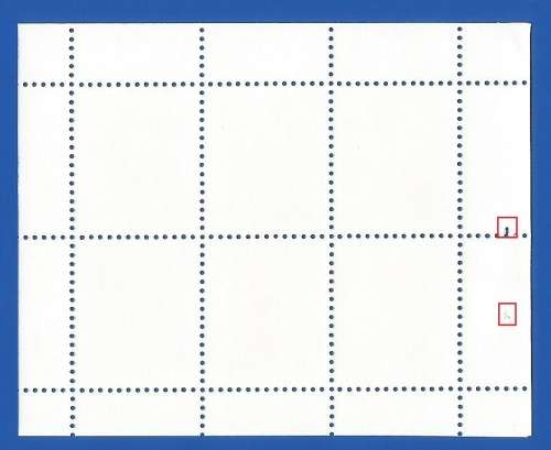 Jersey-MNH-1981-7p-Booklet Pane-Thematic-Symbol