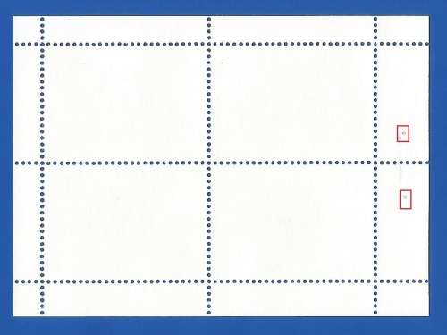 Jersey-MNH-1980-1p-Booklet Pane-Thematic-Symbol-Places of Interest