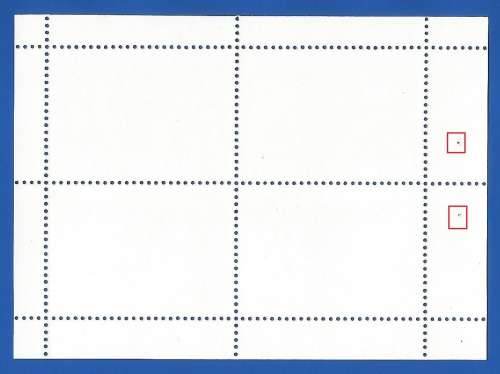 Jersey-MNH-1980-9p-Booklet Pane-Thematic-Symbol-Places of Interest