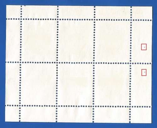 Jersey-Used-1986-10p-Booklet Pane-Thematic-Symbol
