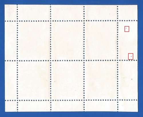 Jersey-Used-1981-1p-Booklet Pane-Thematic-Symbol