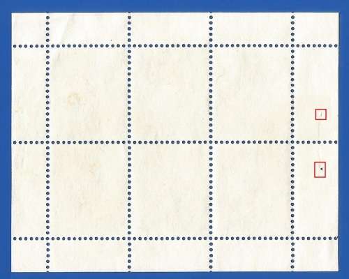 Jersey-Used-1984-9p-Booklet Pane-Thematic-Symbol