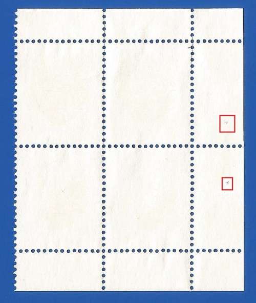 Jersey-Used-1986-10p-Booklet Pane-Thematic-Symbol