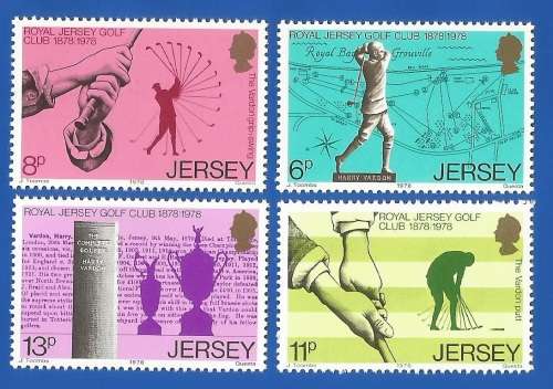 Jersey 1978 The 100th Anniversary of the Royal Jersey Golf Club -MNH-Thematic-Sport