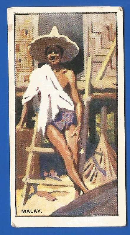 Vintage-Collectable-1xCigarette/Tobacco Card-People Of The Empire-No15-Culture