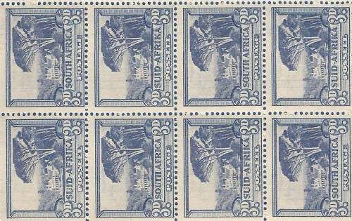 Union of South Africa SACC59 -MNH-3d-Block-Thematic-Scenery