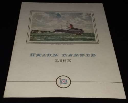 The Railway Society of Southern Africa-Menu Card By Courtesy Castlemarine-1969