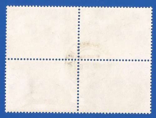 Jersey 1981 The 150th Anniversary of Jersey by Gaslight -25p-Block-Used-Thematic-Places of Interest
