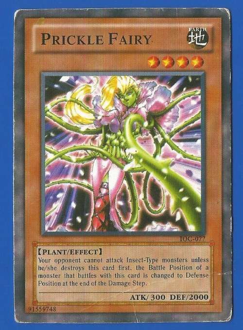 YU-GI-OH Trading Card Game-Prickle Fairy-Earth-ATK-300-DEF-2000