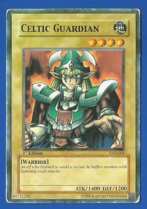 YU-GI-OH Trading Card Game-Konami-Celtic Guardian-ATK-1400-DEF-1200