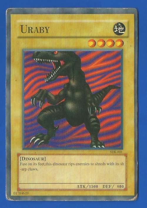 YU-GI-OH Trading Card Game-Konami-Uraby-ATK-1500-DEF-800