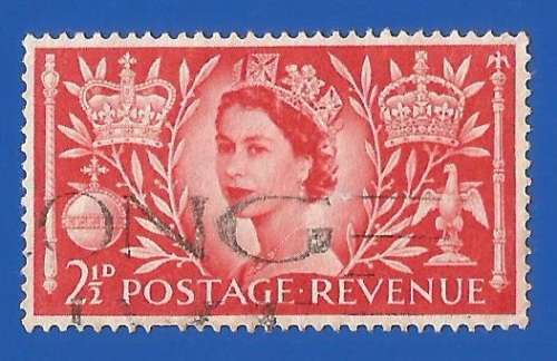 England-Used-Cancel-Thematic-Famous Person-Symbol