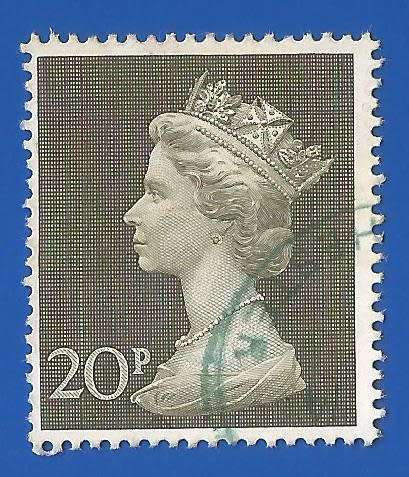 England-Used-Cancel-Machin-Thematic-Famous Person