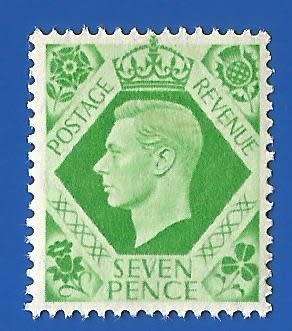 England 1937 -1939 King George VI -MM-Thematic-Famous Person