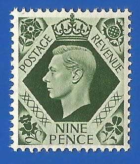 England 1937 -1939 King George VI -MM-Thematic-Famous Person