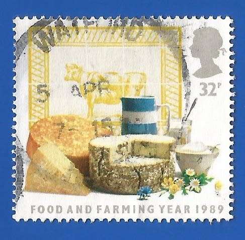 England-Used-Cancel-Thematic-Food