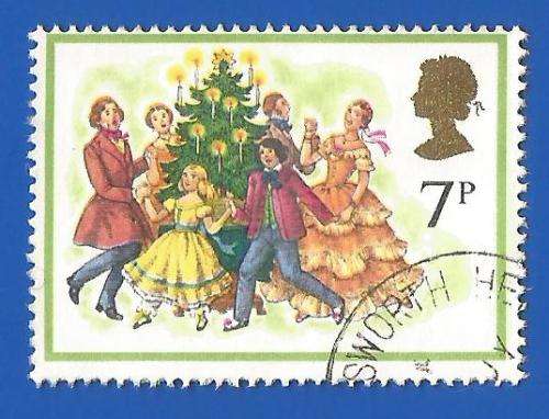 England-Used-Cancel-Thematic-Christmas