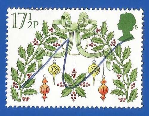 England-Used-Cancel-Thematic-Christmas