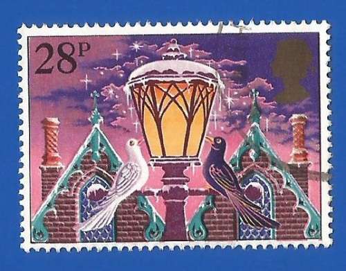 England-Used-Cancel-Thematic-Fauna-Symbol
