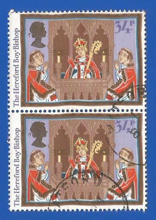 England-Used-Cancel-Thematic-Religion