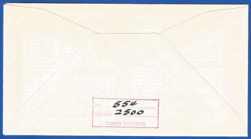 South African Air Force-FDC-Cover-No9-Signed-1982-No554of2500-Thematic-Military-Plane-Air Force