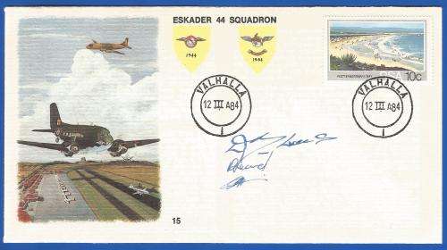 South African Air Force-FDC-Cover-No15-Signed-1984-No1098of10000-Thematic-Military-Plane-Air Force