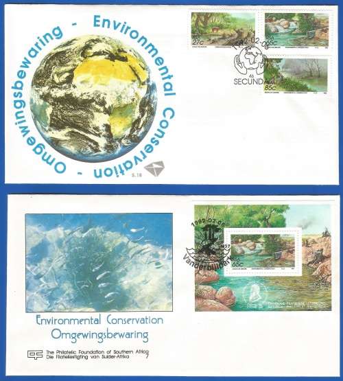 RSA-Environmental Conservation-SACC5.18+RSA 7-1992-FDC-M/S-Thematic-Places of Interest