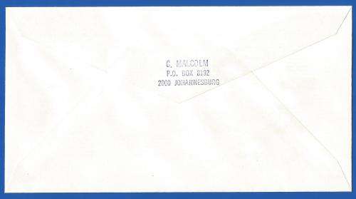 RSA-Environmental Conservation-SACC5.18+PostCards-Addressed-1992-FDC-Thematic-Places of Interest