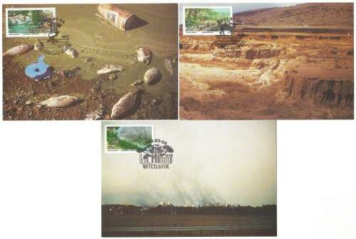 RSA-Environmental Conservation-SACC5.18+PostCards-Addressed-1992-FDC-Thematic-Places of Interest