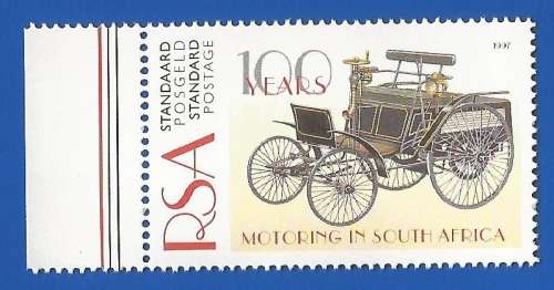 RSA-MNH-100 Years of Motoring in South Africa-1997-SACC 996-Thematic-Transport-Vehicle