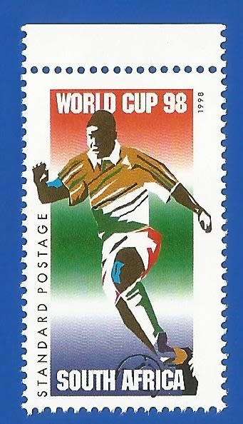 RSA-MNH-World Cup Soccer-1998-SACC 1095-Thematic-Sport-Soccer