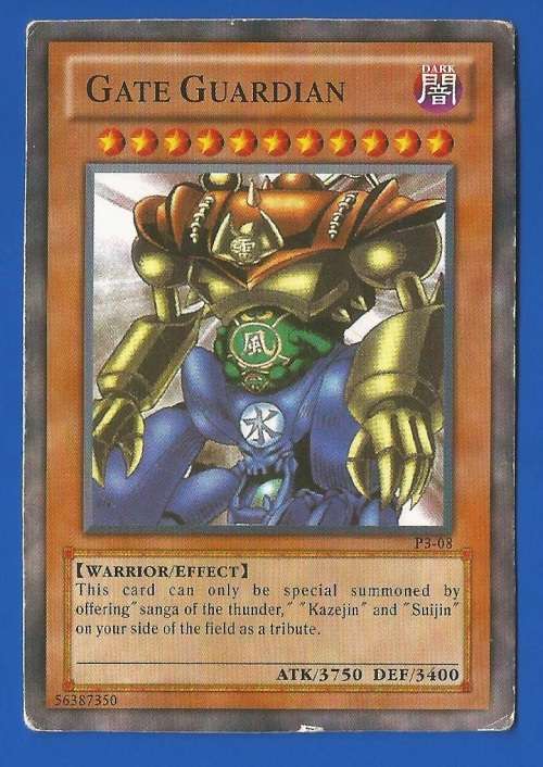 YU-GI-OH-Trading Card Game-Konami-Gate Guardian-ATK-3750-DEF-3400