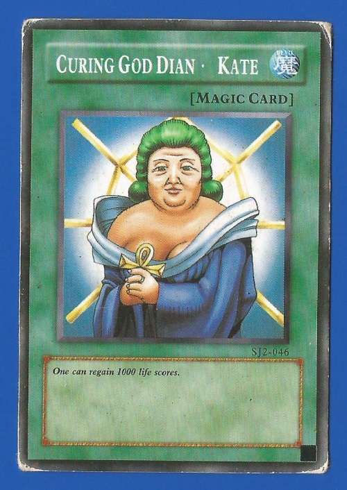 YU-GI-OH-Trading Card Game-Curing God Dian Kate